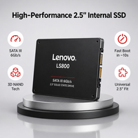 Vente en gros de disques SSD internes SATA3 Lenovo 2,5 pouces, 6 Gbps, 3D NAND, pour la mise à niveau des anciens ordinateurs, utilisation à domicile ou à l'école