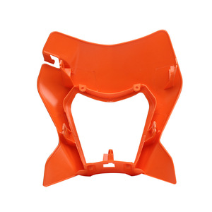 ZUQING Headlight Cover <b>Bracket</b> HL101-9 Orange Universal Fit Off Road Motorcycle Front Housing - Product Image 2