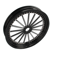 Nouvelle jante de moto en aluminium forgé sur mesure de 16/18 pouces, finition anodisée, VIMAS LG66, vente directe d'usine, compatible avec 883/X48/XR1200/Dyna