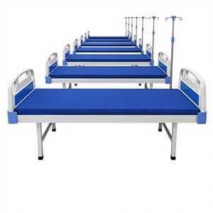 Cama de Hospitalización Plana, Cama de Infusión, Cama Individual para Hospital/Clínica/Psicadúter, de Acero Inoxidable, con Garantía de por Vida - Product Image 1