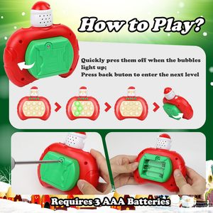 Fast Quick Push Game Fidget <strong>Toys</strong> Pop Game Handheld Bubble Game Console <strong>Toy</strong> <strong>Light</strong> <strong>up</strong> <strong>Sensory</strong> Fidget Christmas <strong>Toys</strong> for Kids - Product Image 5