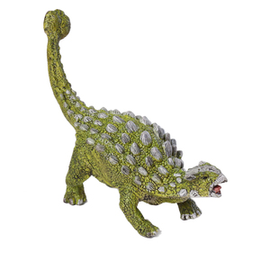 4 types de jouet dinosaure en plastique haute simulation PVC modèle ankylosaure - Product Image 2