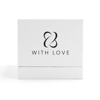 Boîte en carton personnalisée de qualité supérieure avec couvercle rabattable pour coffret cadeau de bougies de Noël