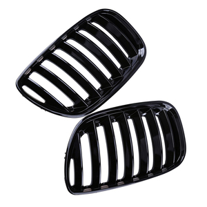 Rejilla delantera de riñón negra brillante para <span class=keywords><strong>BMW</strong></span> <span class=keywords><strong>X5</strong></span> E53 2004 <span class=keywords><strong>2005</strong></span> 2006 X Series - Product Image 3