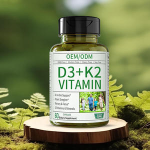 วิตามินดี3 และคี2 แคปซูล 10000 ไอยู 5000 ไอยู อาหารเสริมสำหรับผู้ใหญ่ แบบแพ็คใหญ่ - Product Image 2