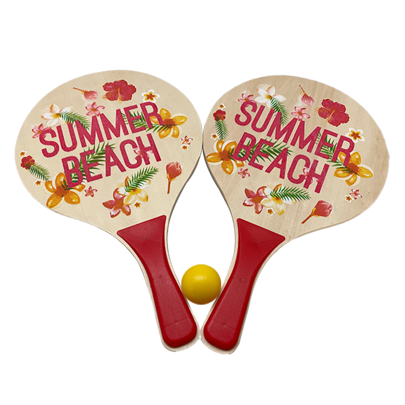 Professional Wooden Beach Paddle for Training High Quality Beach Tennis Racket