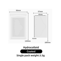 Patchs Nasaux Hydrocolloïdes Professionnels Invisibles de Qualité Supérieure pour Couvrir les Imperfections du Nez et Traitement de l'Acné du Visage – Grande Taille