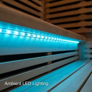 Sauna infrarouge intérieur en bois de cèdre rouge naturel de qualité supérieure avec chauffage à cristaux de carbone pour le bien-être et <span class=keywords><strong>les</strong></span> <span class=keywords><strong>Airbnb</strong></span> - Product Image 2