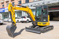 Excavatrice sur chenilles 9035FZTS pour travaux routiers à prix compétitif, puissance 22,2 kW et poids de la machine 3800 kg