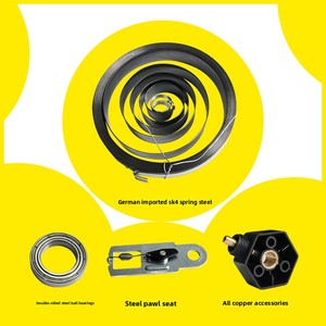 Carrete de manguera de doble tubo para lavado y detallado de coches, con sistema de espuma, pistola de agua de alta presión y vaporizador todo en uno - Product Image 1