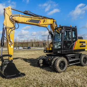 Excavadora de Ruedas Grande de 15 Toneladas W915E Fabricada Oficialmente con Accesorios Opcionales para Diversas Aplicaciones - Product Image 1