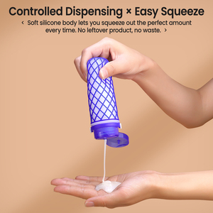 TSA Approved Silicone Travel Bottle Set Refillable Leak Proof Toiletry Container OEM ODM Custom Logo - Product Image 2