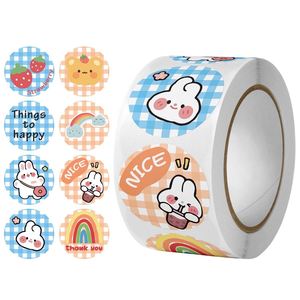 High Quality UV Printing Self-Adhesive Die Cut Round Label Stickers Cartoon Anime Cute PVC PET <b>Vinyl</b> Roll Packaging Stickers - Product Image 3