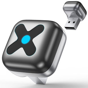 Vente directe d'usine noir nouveau 2024 <span class=keywords><strong>amazon</strong></span> Carplay Android Auto Mini <span class=keywords><strong>adaptateur</strong></span> Carplay sans fil 2 en 1 Dongle - Product Image 1