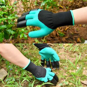 Gants de jardin fiables à livraison rapide avec griffes, imperméables et anti-piqûres, pour l'entretien des pelouses et la pose de <span class=keywords><strong>gazon</strong></span> synthétique - Product Image 4