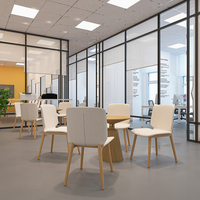 Chaises de réception de bureau, siège empilables, coussins de siège, en bois à usages multiples, pour étudiants, formation, réunion des clients