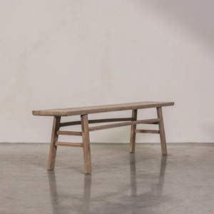 Banco de Madera Maciza de Lujo para Interiores, Mueble para Comedor, Sala de Estar, Entrada, Hotel, Hogar, Asientos de Alta Gama, Artesanía Moderna - Product Image 1