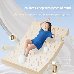 Khách Sạn Chất Lượng Làm Mát Nệm Cao Su Pad Topper Thái Lan 100% Tinh Khiết Cao Su Thiên Nhiên Nệm Nữ Hoàng Vua Kích Thước Bán - Product Image 4