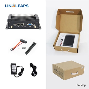 Linkleap热卖英特尔酷睿第四至第十三代I3 I5 I7无风扇工业微型电脑嵌入式电脑，带2 GbE局域网2 RS485 RS232 - Product Image 4