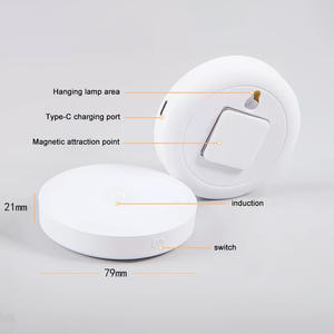 Lampe de nuit LED intelligente à induction corporelle, à fixation magnétique, sans fil, pour chambre à coucher, chevet, escalier - Product Image 5