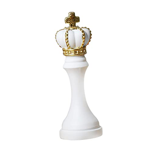 Expédition rapide, artisanat en résine d'échecs, ornements de décoration pour la maison en forme de roi et de reine - Product Image 5