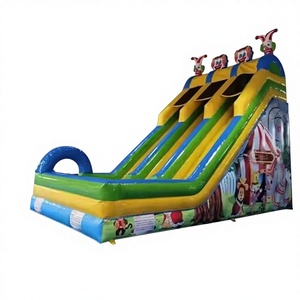 Château <span class=keywords><strong>gonflable</strong></span> Beleqi CQ07 bleu, PVC haute qualité, pour hommes et femmes, utilisation intérieure/extérieure, capacité 100~500 kg, facile à utiliser - Product Image 1