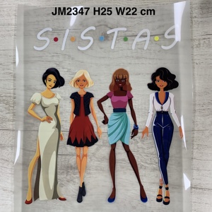 QUANTITÉ MINIMALE DE COMMANDE 10 pièces Résistant Aux Frottements Reine Noire Lettre Design Plastisol Vinyle Autocollant Sistas D'impression De Transfert De Chaleur Afro Fille - Product Image 5