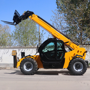 รถตักเทเลแฮนด์เลอร์ ANXING รุ่นใหม่ ขนาดกะทัดรัด พร้อมบูมตักด้านหน้า เครื่องยนต์ดีเซล รถยกแบบเทเลสโคปิก 18 เมตร ขับเคลื่อน 4 ล้อ สำหรับพื้นที่ขรุขระ แบบนั่งขับ - Product Image 6