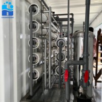 Système de station d'osmose inverse conteneurisée pour le traitement de l'eau par osmose inverse pour les fermes et les usines