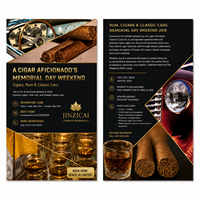 Service d'impression personnalisée d'emballages pour produits de cigares, dépliants A4 A5 A6, catalogues, cartes, brochures, livrets, étiquettes, manuels d'instructions