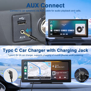 Carplay 8.9 "pouces MP5 sans fil Android Auto Car Link avec écran IPS Autoradio stéréo GPS Airplay <span class=keywords><strong>Miracast</strong></span> Video Media Player - Product Image 5