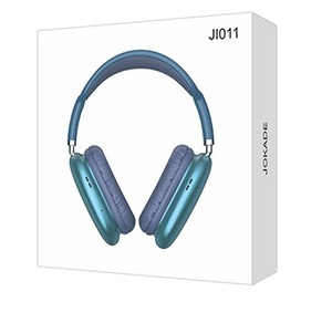 <b>Bluetooth</b> Headband Headphones With <b>Aux</b> Input Blue JI011 - Product Image 3