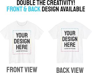 เสื้อยืดคอตตอน 100% สั่งทำพิเศษ พร้อมลายพิมพ์รูปภาพของคุณ น้ำหนัก 180 กรัม สไตล์สมาร์ทแคชชวล สำหรับผู้ชาย ผู้หญิง และเด็ก - Product Image 2
