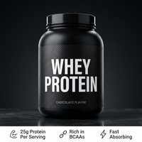 Poudre de protéines de lactosérum de haute pureté, complément nutritionnel sportif, prix d'usine en gros