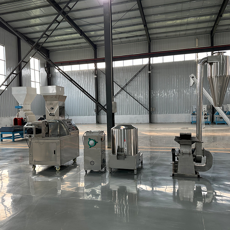 100-200kg/hAutomatic Corn Puffed Snack Food Grain Puffing Machinery Production Line Making Machine