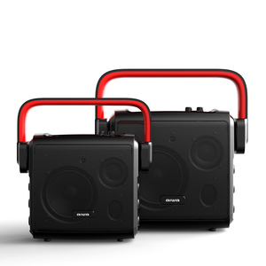 Haut-parleur Hi-fi sans fil portable de conception simple mais élégante avec microphone pour le camp de fête en plein air - Product Image 5