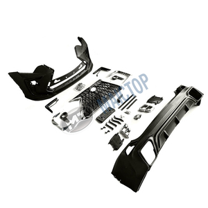 Maictop Accessoires de voiture, kit carrosserie pour pare-chocs avant pour Toyota <span class=keywords><strong>Rav</strong></span> 4 Rav4 2016 <span class=keywords><strong>2017</strong></span> 2018, mise à niveau au style Lexus - Product Image 2