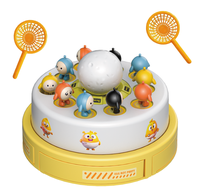 Carrousel Électrique Musical Éducatif pour Enfants de 3 à 6 Ans, Jeu de Société Interactif Portable en Plastique pour 1 à 2 Joueurs, Certifié CE