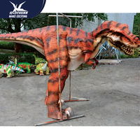 Costume de dinosaure animatronique pour adulte, robotisé, avec jambes visibles, marche réaliste, costume de dinosaure T-Rex pour événements professionnels