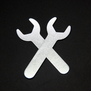 Mạ kẽm 7mm 8mm <span class=keywords><strong>10mm</strong></span> 12mm <span class=keywords><strong>13mm</strong></span> Hex phẳng mở cuối cờ lê xách tay phẳng cờ lê - Product Image 1