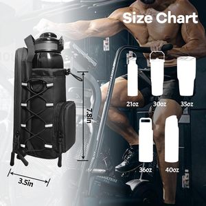 Custom logo Reflective Magnetic Gym <b>Bag</b> Sport Water Bottle Holder Crossbody <b>Bag</b> <b>Sling</b> <b>Bag</b> for Wear-Resistant Gym <b>Bag</b> Convenient - Product Image 4