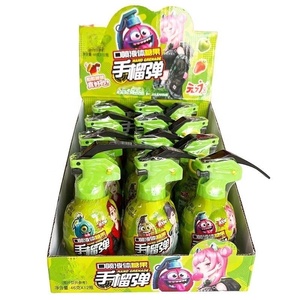 Caramelos líquidos con sabor a frutas en forma de <span class=keywords><strong>granada</strong></span> de mano, venta al por mayor, divertidos bocadillos para niños, para tiendas minoristas y recuerdos de fiestas - Product Image 1