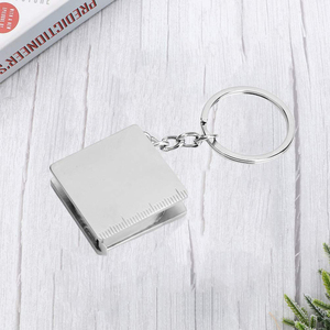 Mini cinta métrica retráctil de 1m, llaveros con cierre deslizante <span class=keywords><strong>para</strong></span> favores de fiesta de cumpleaños y bolsa de PP de uso diario, cinta de acero al carbono - Product Image 5