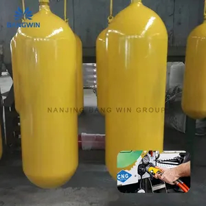 Vendita calda Cng Gas compresso in fibra di vetro 75L carbonio avvolto bombole di Gas 200Bar tubo cinese Faber