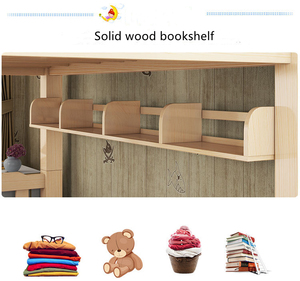 Hot Selling Modern Solid Wood Bunk <b>Bed</b> for Kids Bedroom Furniture - Product Image 5