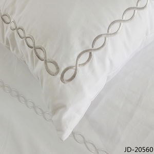 批发酒店双层棉在线购买安装床上用品四件套床单床床上用品四件套 - Product Image 3