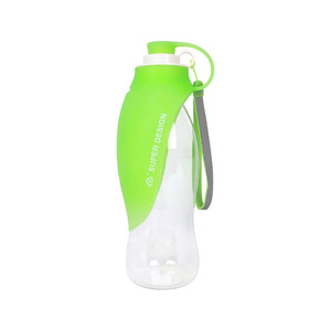 Multiplo-funzionale all'ingrosso Super Design Pet distributore di acqua in Silicone ciotola acqua di stoccaggio bottiglia di viaggio per cani - Product Image 5