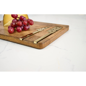 Tùy Chỉnh Phong Cách Bắc Âu Rắn Gỗ Cắt Hội Đồng Quản Trị Tinh Tế Tre Platter Thân Thiện Với Môi Đồ Ăn Nhà Bếp Cho Bánh Pizza Cắt Khối - Product Image 3