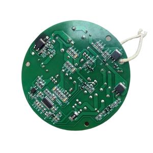 Portable Emergency Flashlight Control Panel PCBA Circuit Board <b>Plastic</b> Green Components Wires MCU Power Management IP67 <b>Slide</b> - Product Image 1