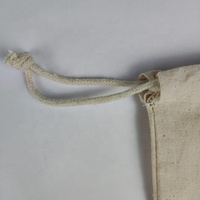 Sac cadeau pour filles Calico Sac à poussière Pochette à cordon Tissu de Noël Tissu naturel Toile Mini sac à cordon Logo personnalisé